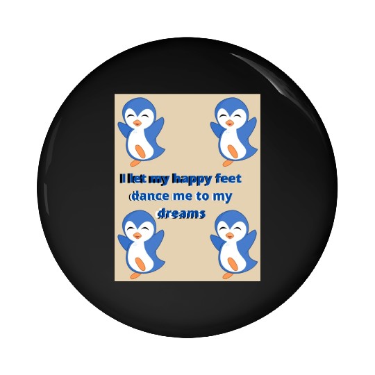 PENGUINS Pin Buttons