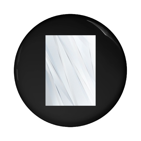 Luxury White Silver Stripes Pin Buttons