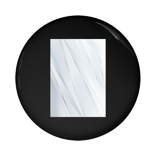 Luxury White Silver Stripes Pin Buttons