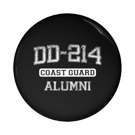 US Coast Guard Alumni Pin Buttons