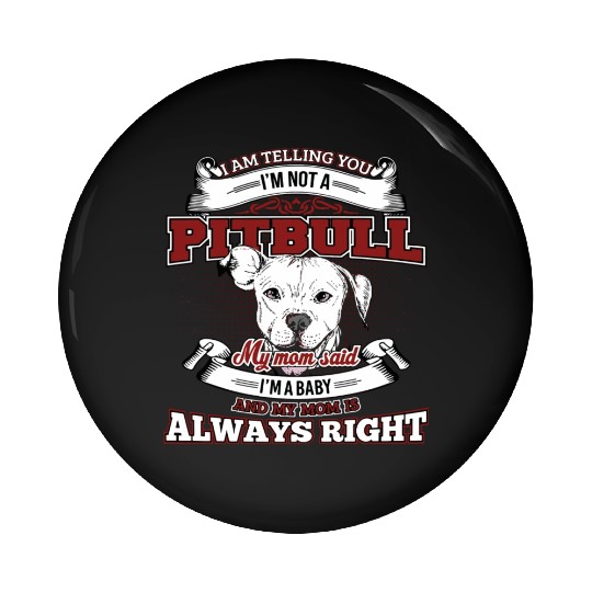 Pitbull Dog Lover Pit Bull Terrier Puppy Pin Buttons