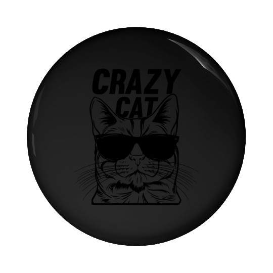 Cat Lover Funny Cat Meme I Crazy Cat Pin Buttons