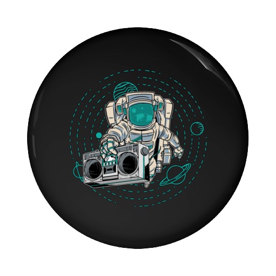 Astronomy Radio Space Stars Universe Music Lover Pin Buttons