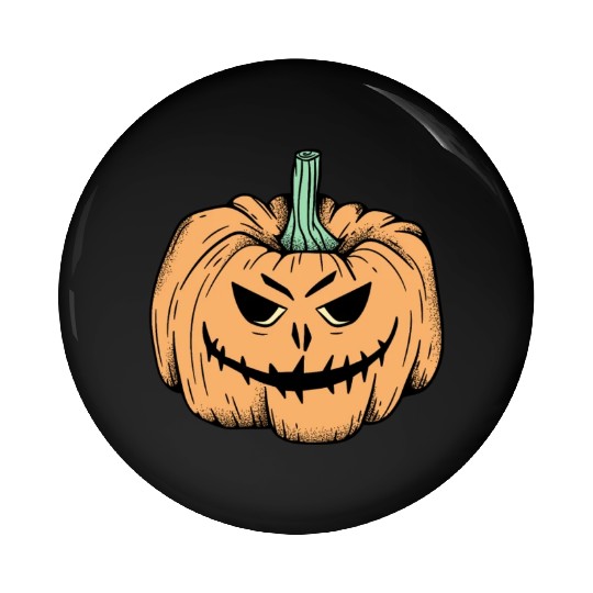 Pumpkin Halloween Pin Buttons