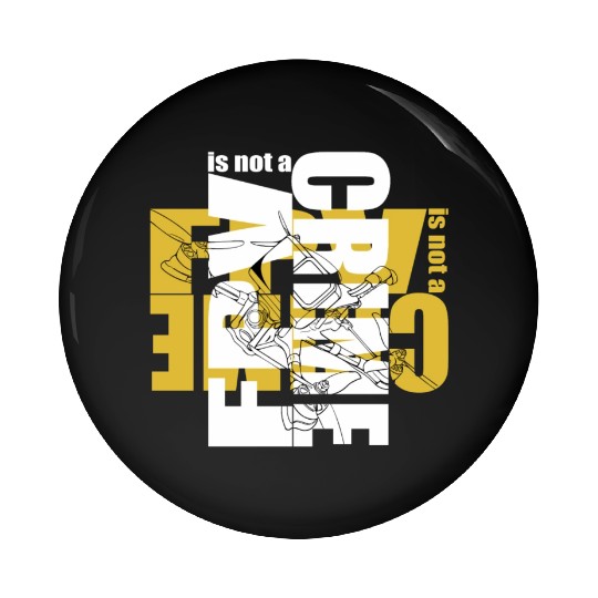 FPV is not a Crime Drone Pin Buttons