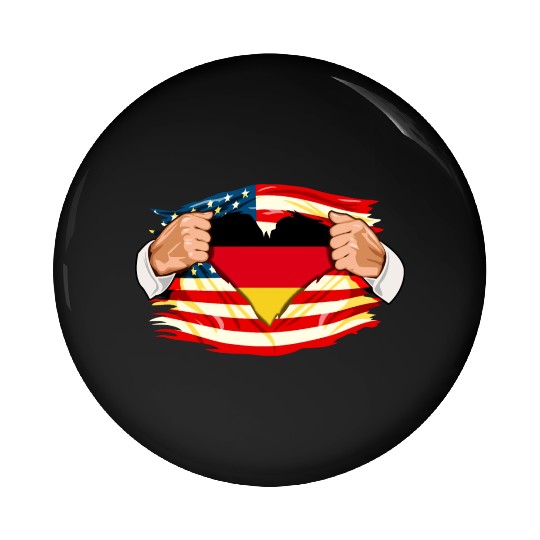 Germans Who Live in America Germany Flag Pin Buttons