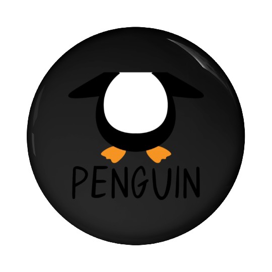Penguin Halloween Costume Pin Buttons