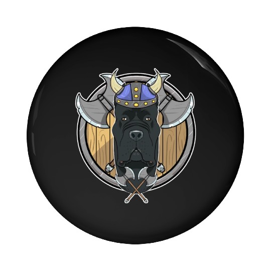 Cane Corso I Valhalla I Viking Pin Buttons