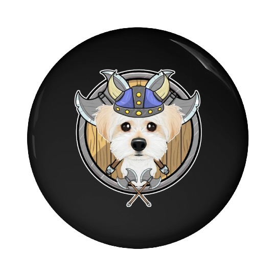 Maltese I Valhalla I Viking Pin Buttons