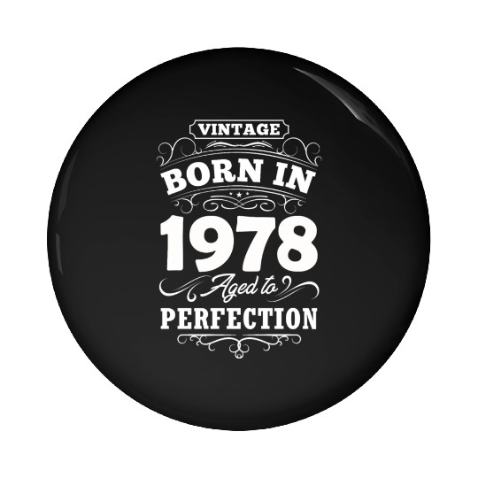 1978 Birthday Gift Birthday Vintage Pin Buttons