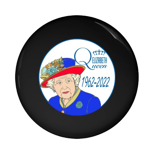 Queen Elizabeth II - rip Queen Elizabeth II - rest Pin Buttons