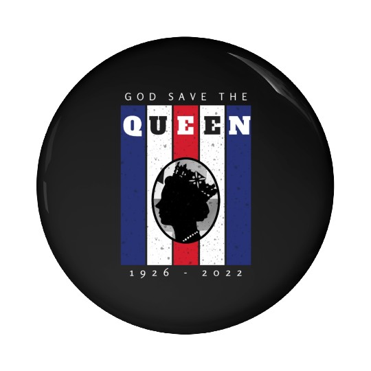 Queen Elizabeth II RIP 1926 2022 Pin Buttons