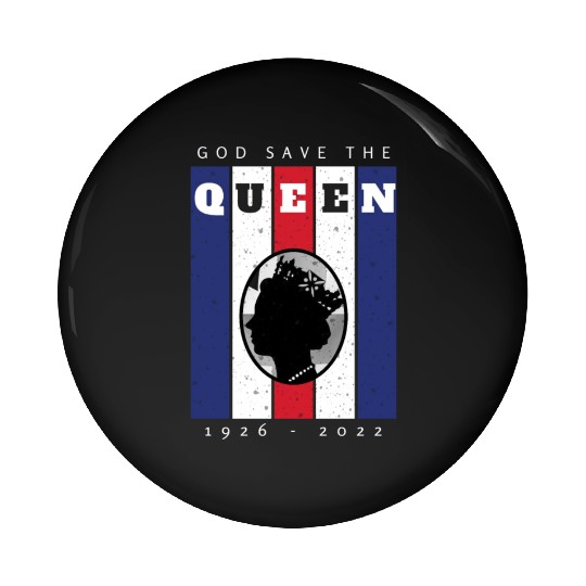 Queen Elizabeth II RIP 1926 2022 Pin Buttons