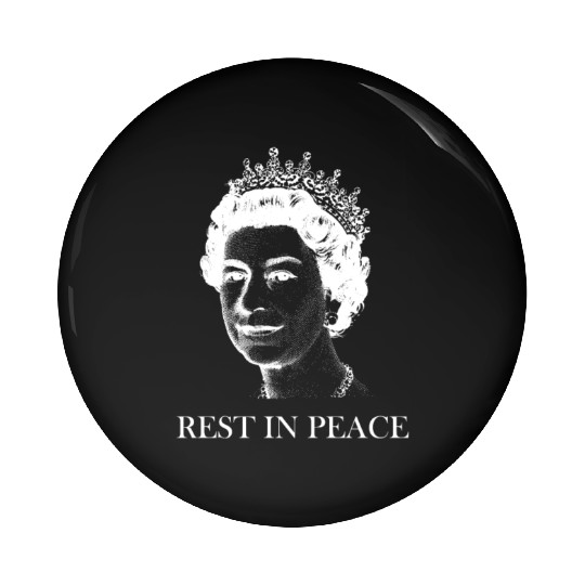 Queen Elizabeth II British Rest in Peace Pin Buttons