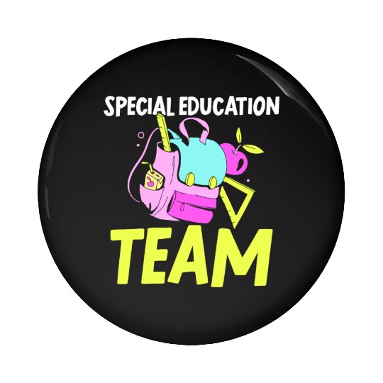 Special Education Team Sped Teacher Awareness Pin Buttons