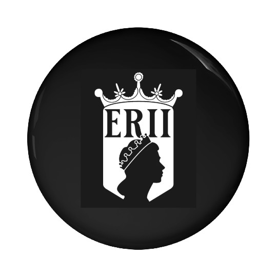 United Kingdom Monarch Queen Elizabeth ER II Pin Buttons