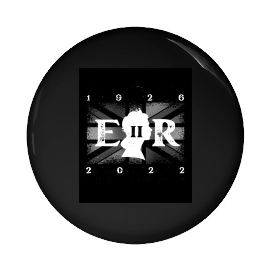 United Kingdom British Monarch Queen Elizabeth II Pin Buttons