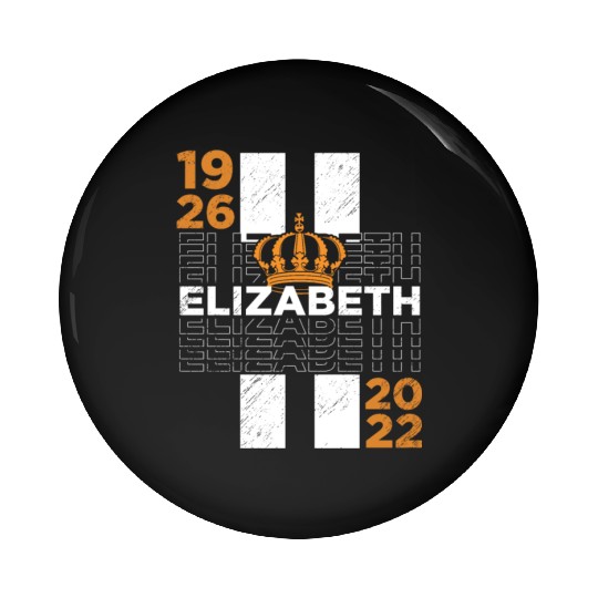 United Kingdom Monarch Her Majesty Queen Elizabeth Pin Buttons