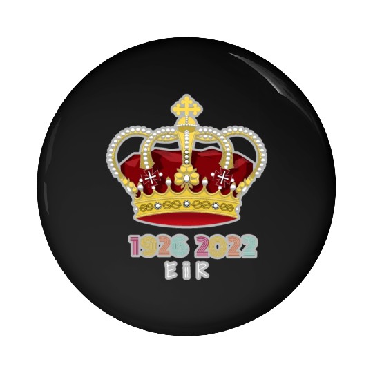 Queen Elizabeth II Royal Coat Emblem Monarch Crown Pin Buttons