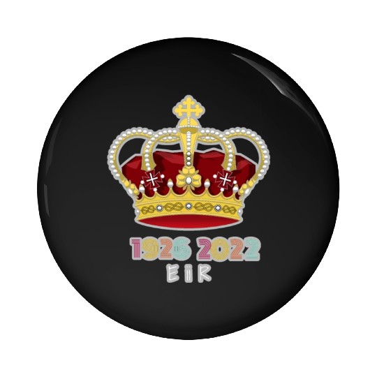 Queen Elizabeth II Royal Coat Emblem Monarch Crown Pin Buttons