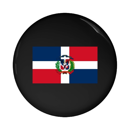 Dominican Republic flag phone case Pin Buttons