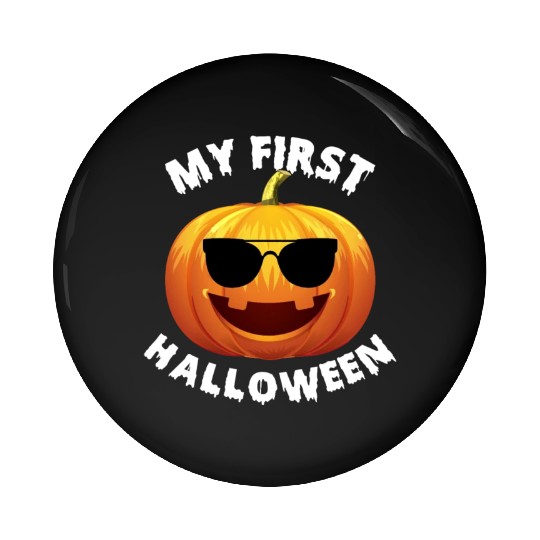 Halloween Baby Shower My First Halloween Newborn B Pin Buttons