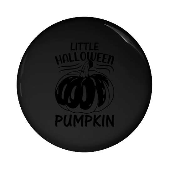 Halloween Baby Newborn I Little Halloween Pumpkin Pin Buttons