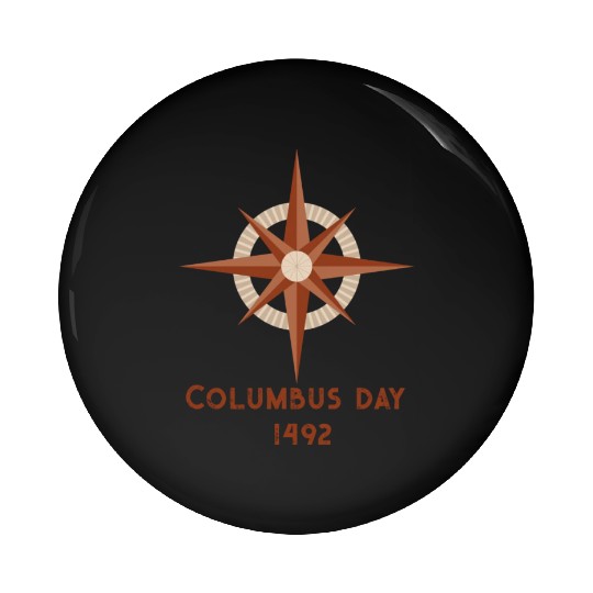 Columbus Day for Christopher Columbus lover Pin Buttons