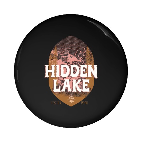 Hidden Lake - The Nomad Lifestyle Pin Buttons