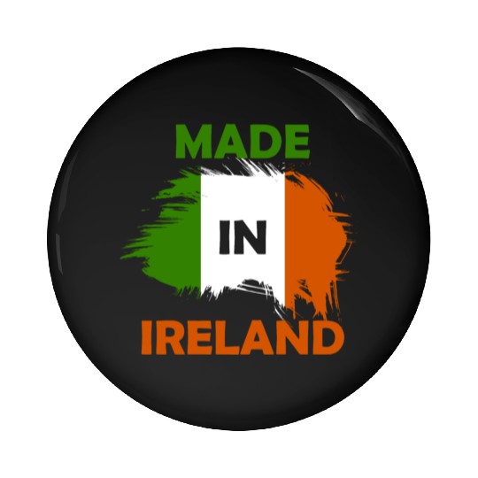 made in ireland scratch Pin Buttons