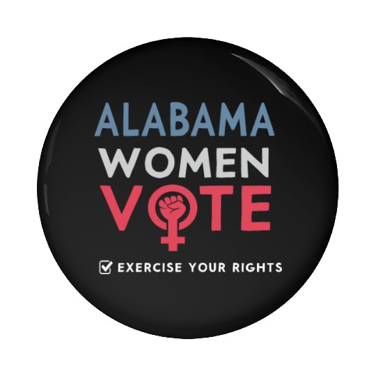 Albm Women Vote Voter 2022 Election Feminist Pin Buttons