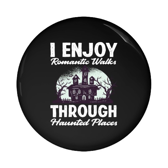 Lost Places Haunts Ghost Hunters Pin Buttons