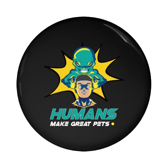 Alien Extraterrestrial Area 51 UFO Space Geek Gift Pin Buttons