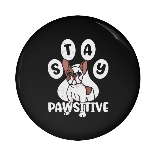 Pet Owner French Bulldog Dog Lovers Lifestyles Pin Buttons