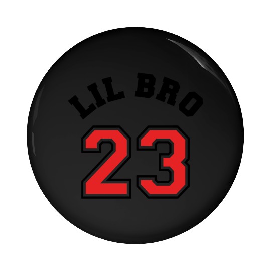 Lil Bro 2023 Little Brother Baby Family Birth Boy Pin Buttons