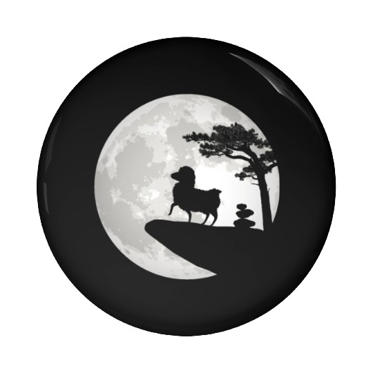 Cute Lamb Saying - Farmer & Sheep Pin Buttons