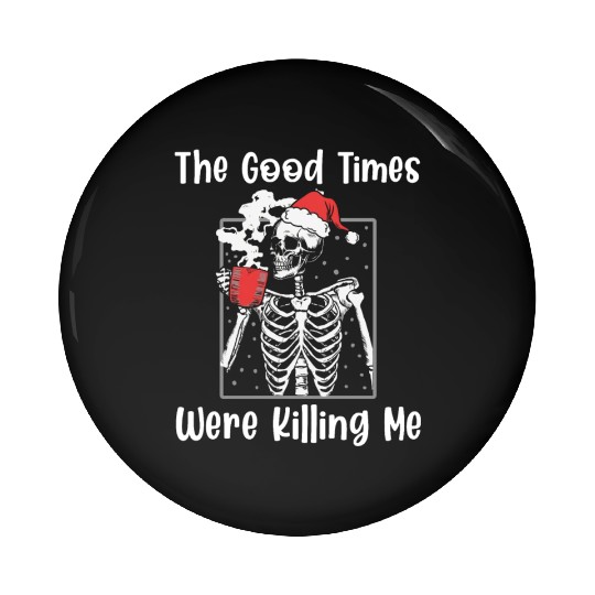 The Good Times Sobriety Anniversary Recovery Sober Pin Buttons