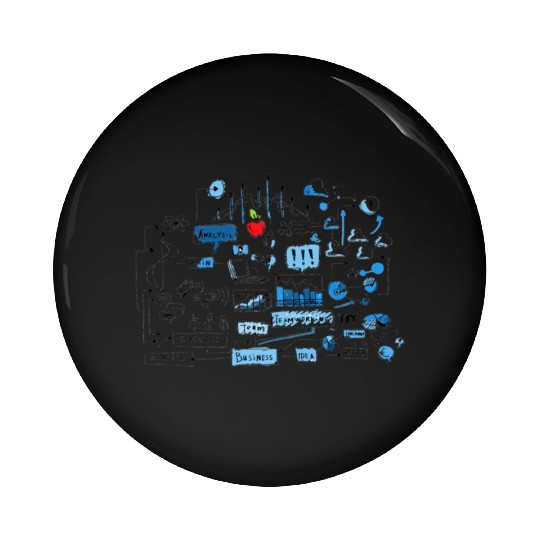 Business Entrepreneur Journey Pin Buttons