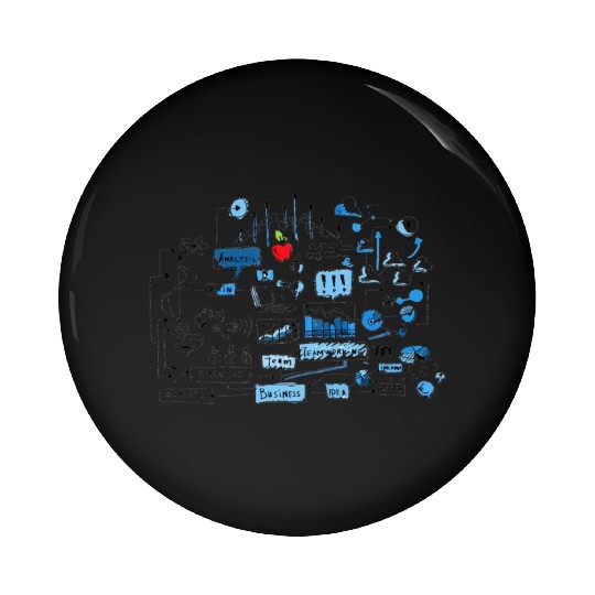 Business Entrepreneur Journey Pin Buttons