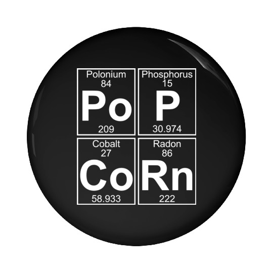 popcorn Pin Buttons