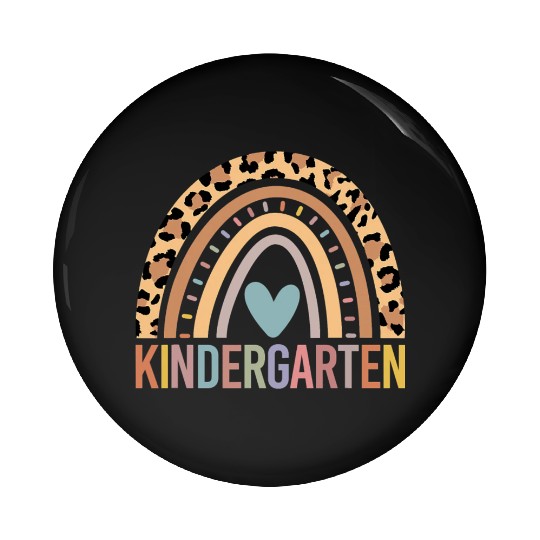 Kindergarten Rainbow Girls Boys Teacher Team Kinde Pin Buttons