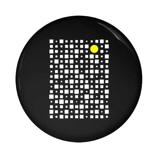 Square and Circle Abstract Pin Buttons