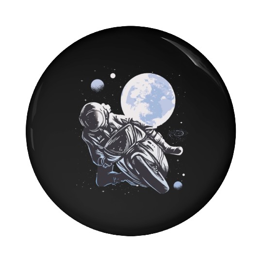 Space astronaut science planets astronomy design Pin Buttons