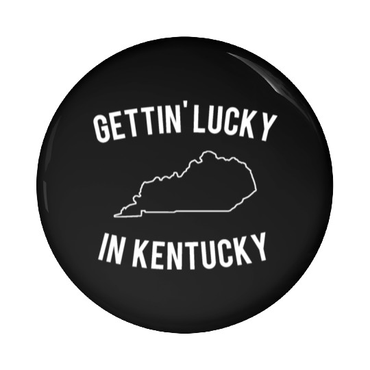 Getting Lucky In Kentucky Pin Buttons