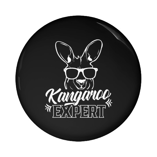 Kangaroo Expert Lover Australia Animal Kangaroos Pin Buttons