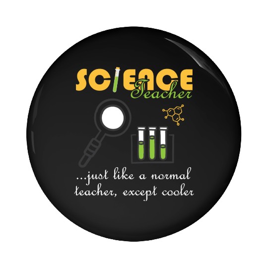 Chemistry Physics Biology Funny Science Teacher Pin Buttons