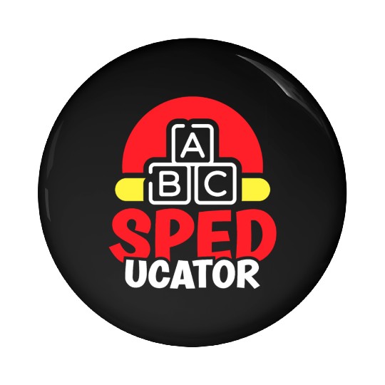 Speducator Sped Special Education Teacher Cute Pin Buttons