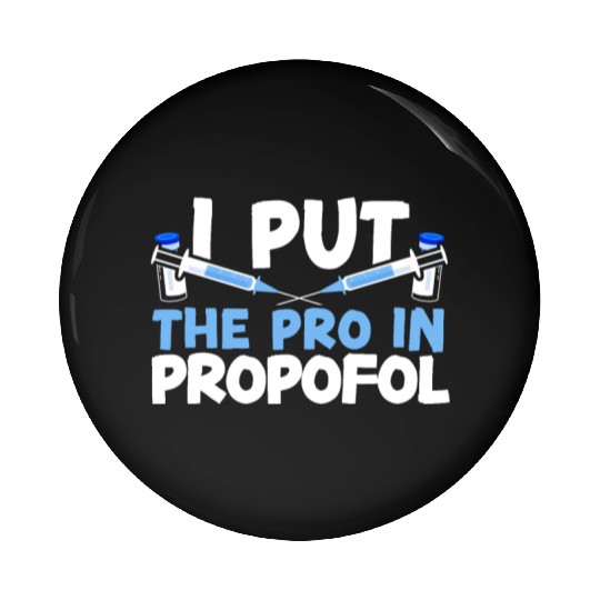 Anesthesiologist Doctor Medicine Anesthesia Pin Buttons