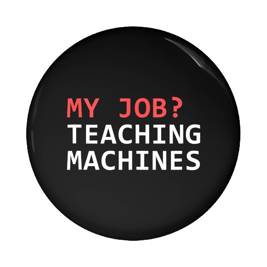 Machine Learning Data Science Job Engineer Math Ta Pin Buttons