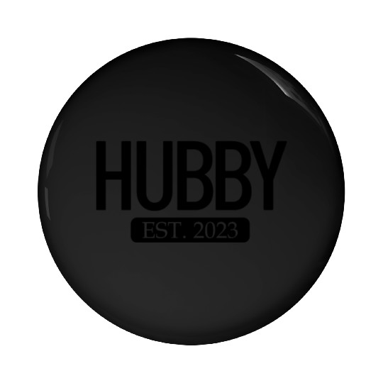 Hubby Est. 2023 Matching Couple Newlywed Marriedma Pin Buttons